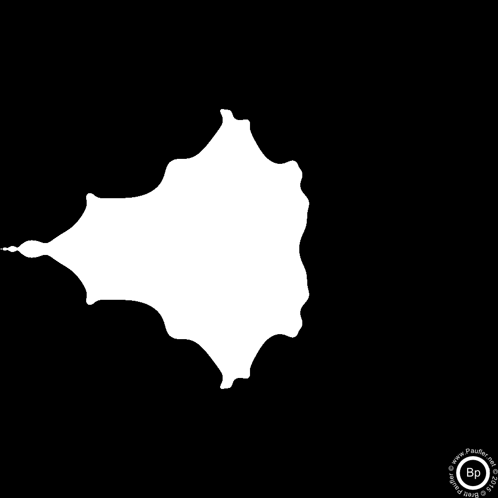 Mandelbrot Set - Ever Higher Number of Iterations Set