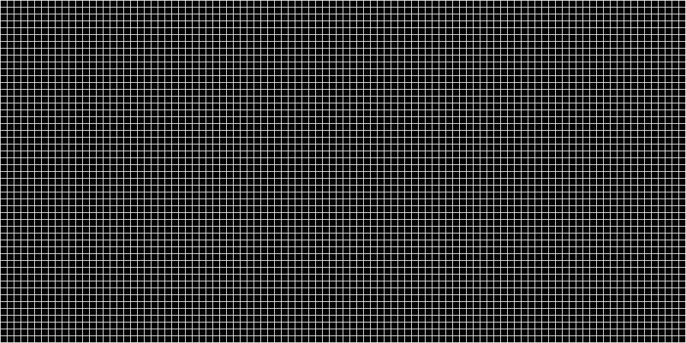 White Lines on a Black Background forming a Grid