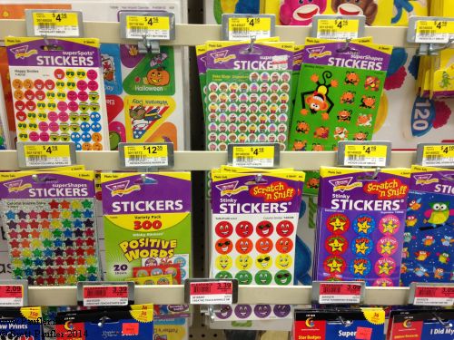 Stickers - smiley faces, etc