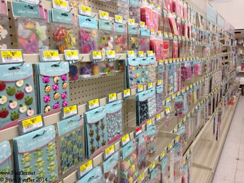 Aisle of Stickers