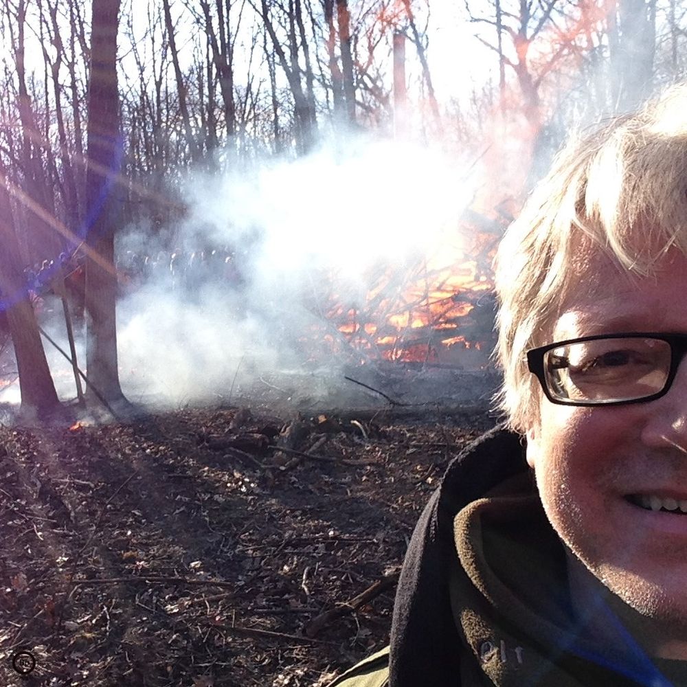 bonfire in background, brett in foreground, these final six images cut square to crop the crowd of people from the people, other people are fine and all, but there is decorum and privacy