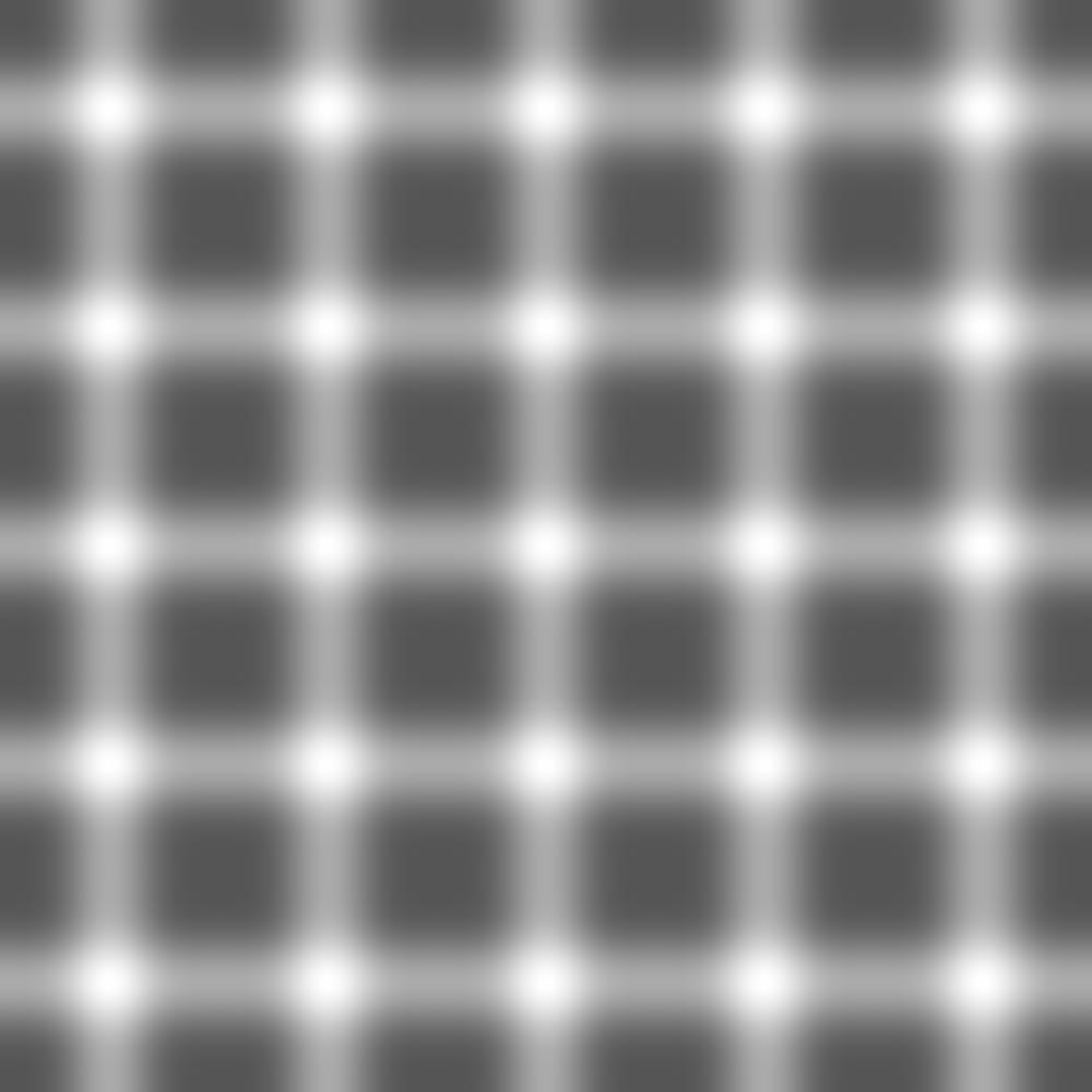 The image looks sort of like plaid, greyish squares surrounded by tones of white