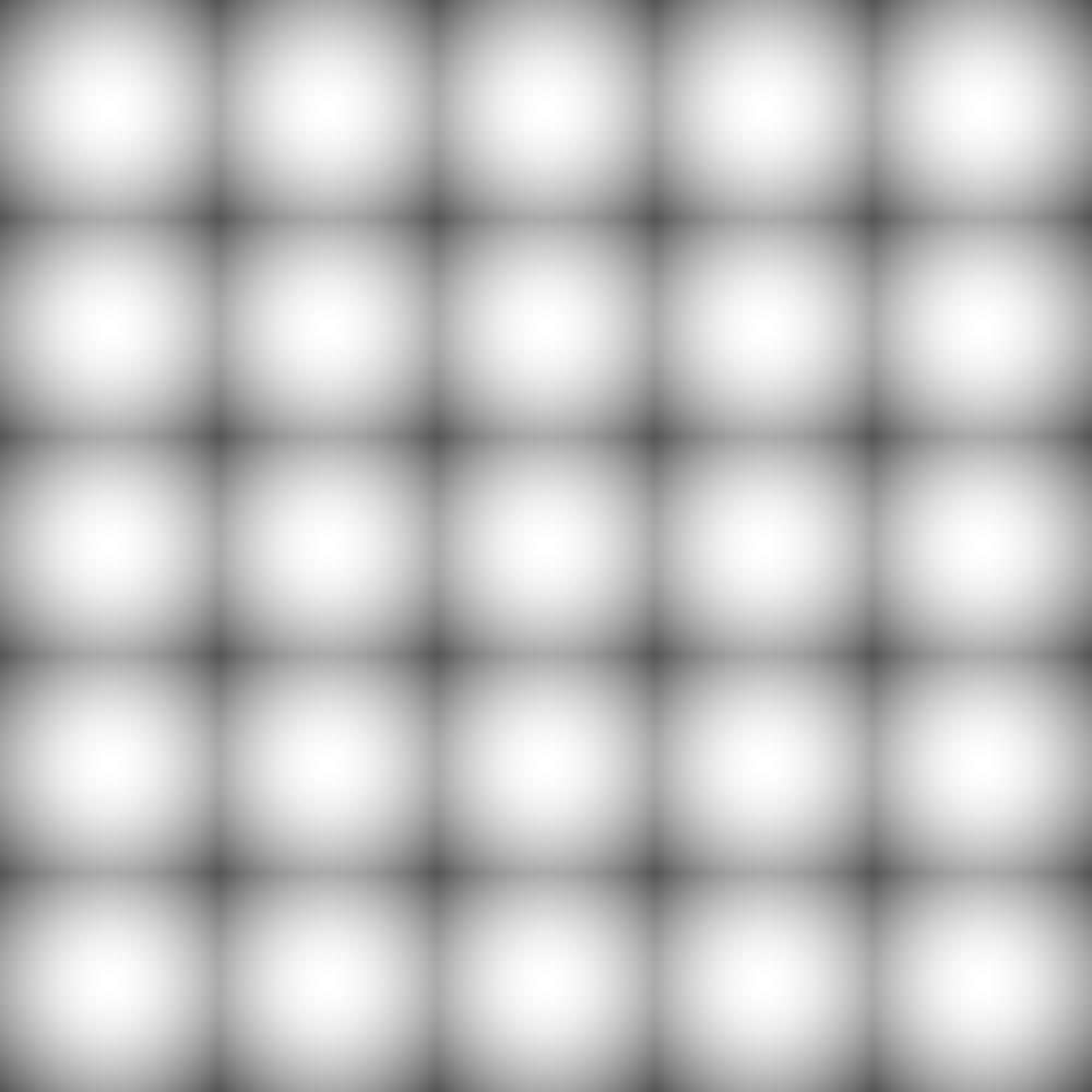 Looks like the squares are puffing up to fill the space