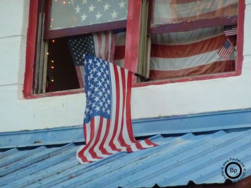American Flag.  Now that's Patriotism.