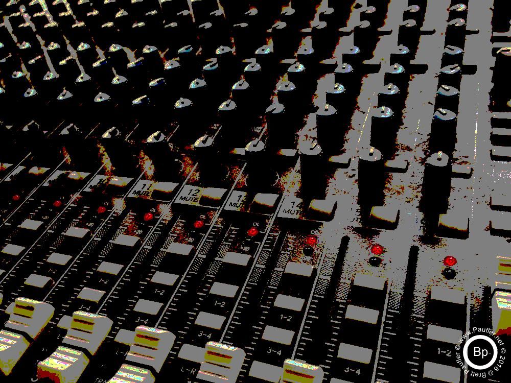 mixing board controls