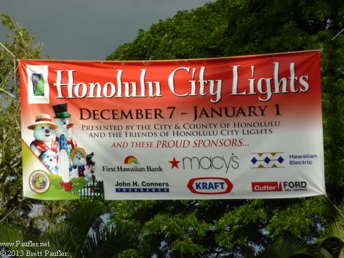 Honolulu City Lights Banner