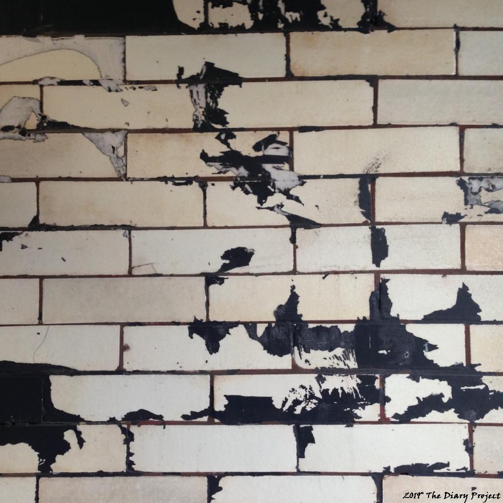 Tiles These were from an underpass if I remember correctly, I like the weathered black and white pattern, decay