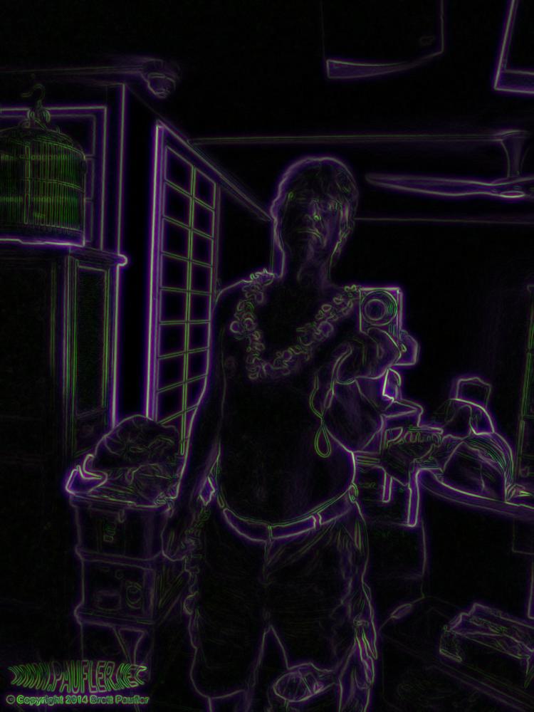  - Photo Manipulated with the Ghostly Aura Effect Filter