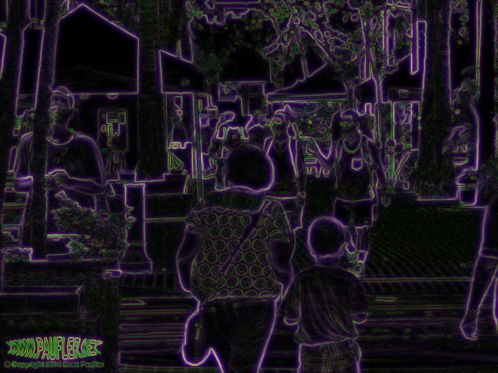 - Photo Manipulated with the Ghostly Aura Effect Filter