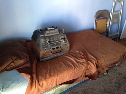 So, here is the old mans bed, complete with TV face down in the middle, looks uncomfortable, or you know, this is part way through the deconstruction... and the TV had to go somewhere... or no one is sleeping here, let us make sure of that, or maybe thats just some anti-ghost stuff happening there