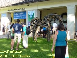 Honolulu Museum of Art Entry on Bank Day