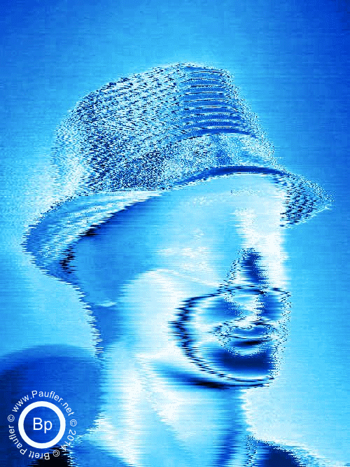 Science Fiction Fantasy Picture - Head Shot in Fedora