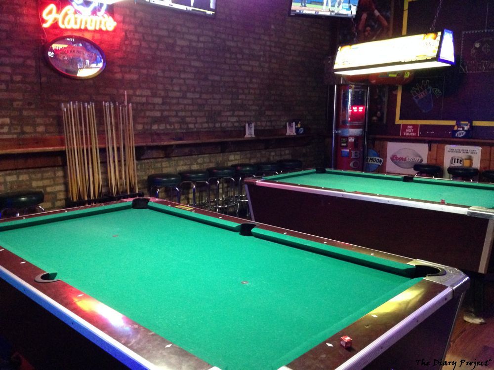 It would have been boring to play billiards by myself, the image being a pool table bar scene, but for a few days after, I could not help myself but to daydream about running the table