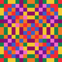 Random-ish colors, a bit of modern art