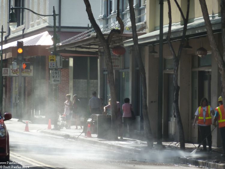 ChinaTown - Power Wash Street Cleaning Crew