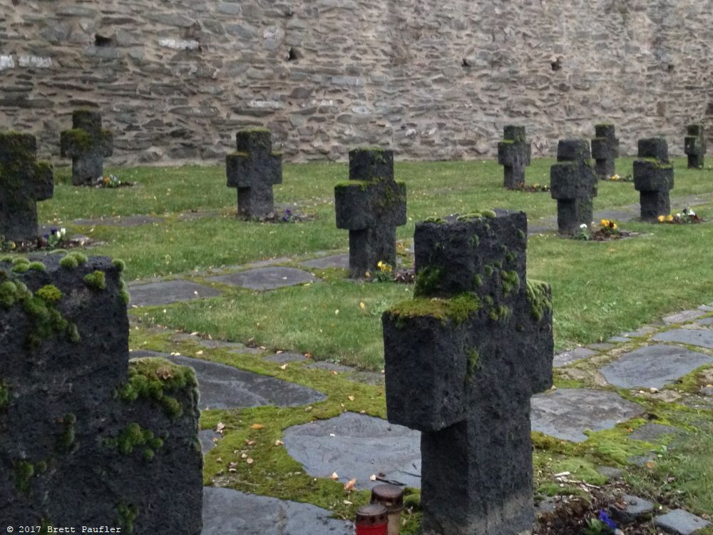 Cemetary crosses, I will guess the first world war, somewhere else I have a similar image posted