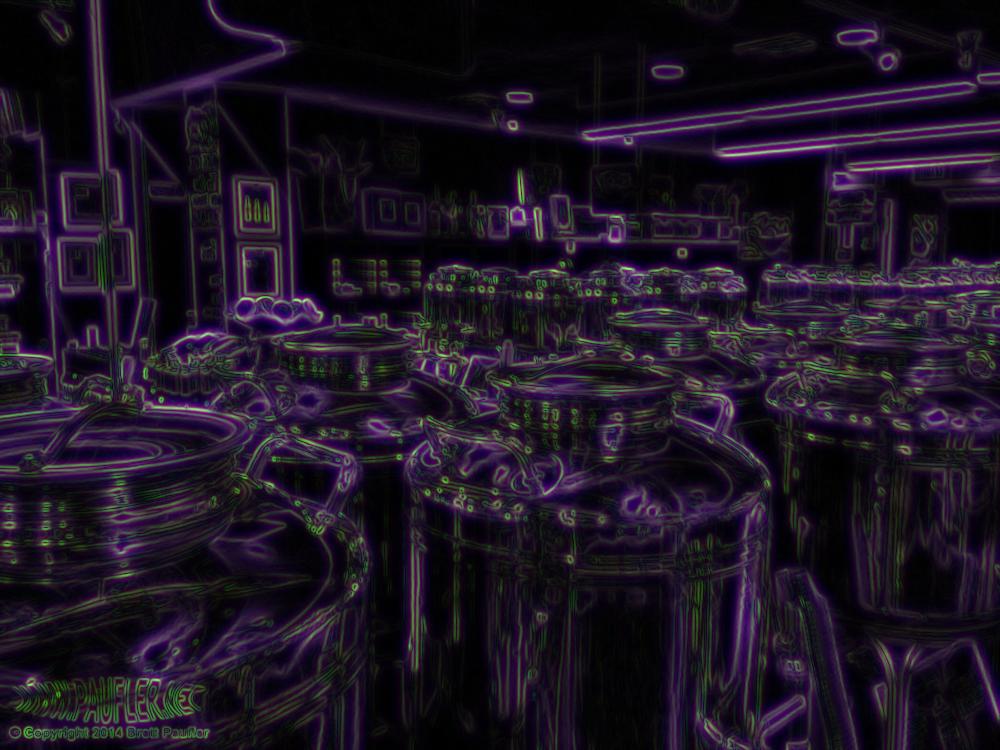 Oil Vessels - Cauldrons  -- Ghostly Aura Image Effect