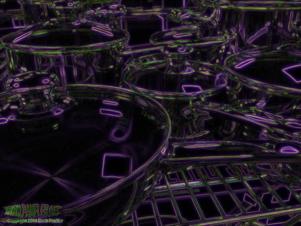 Pots and pans  -- Ghostly Aura Image Effect