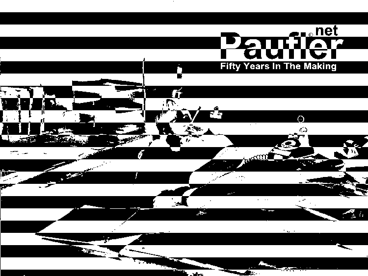 Brett Paufler Playing at Work - Black White stripes at 25